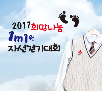 2017 희망나눔 1m1원 자선걷기대회
