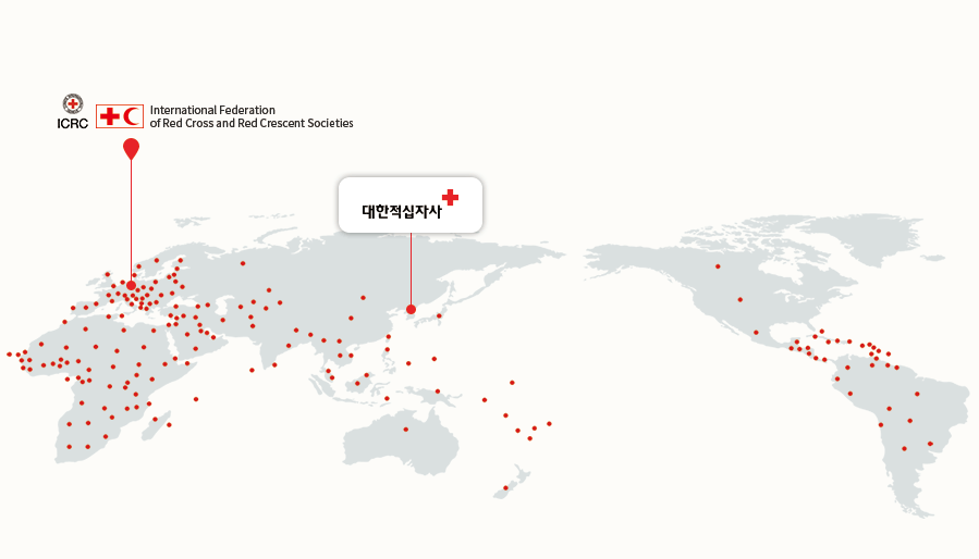 세계적십자 지도